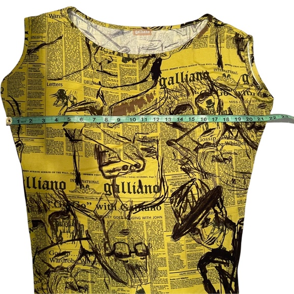 Rare Galliano Long T-shirt Size Large - Picture 5 of 9